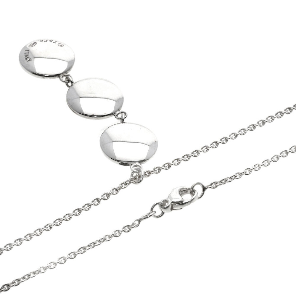 Tiffany Triple Circle Necklace Silver